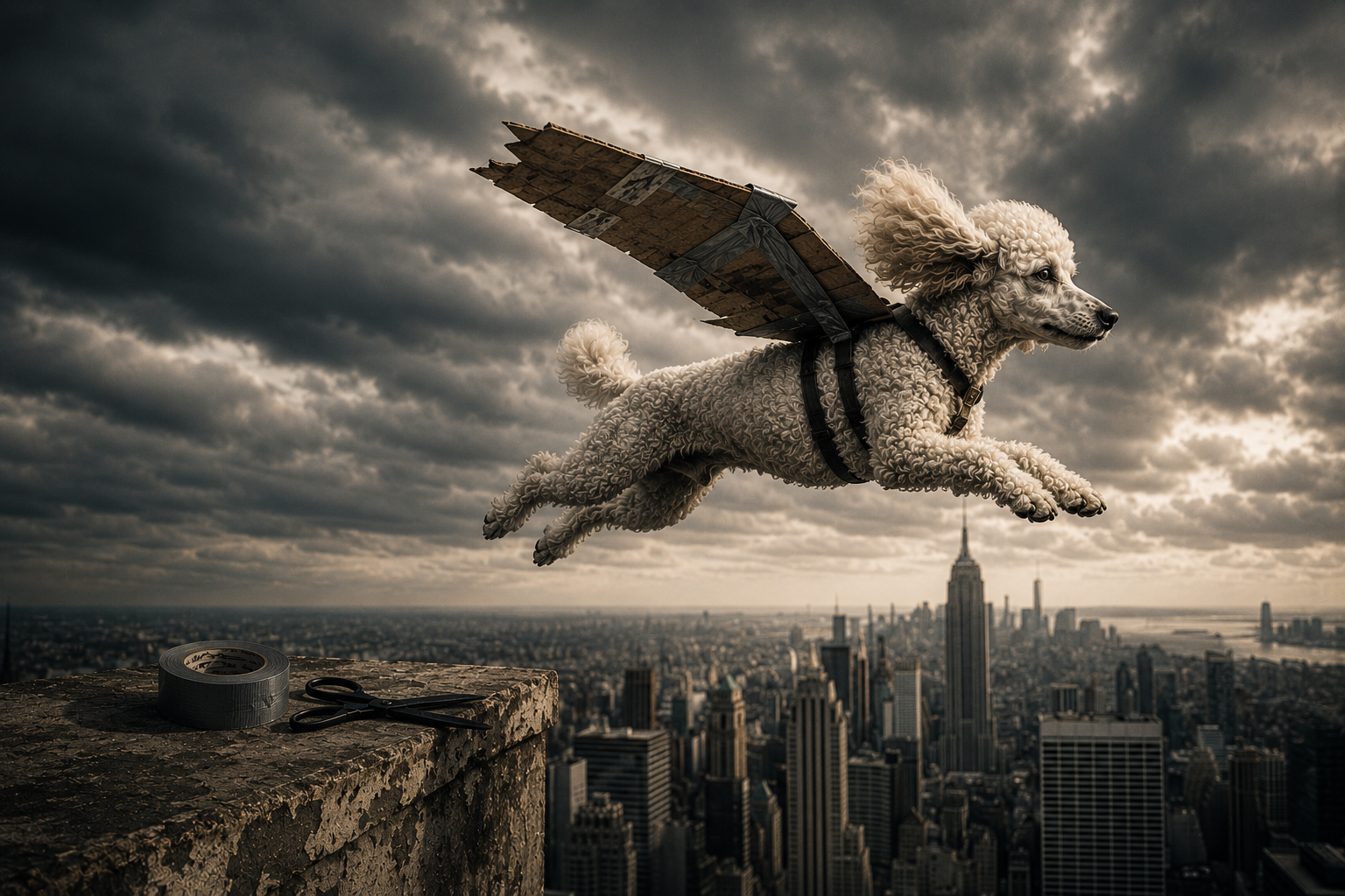 [:today we teach poodles how to fly:]
